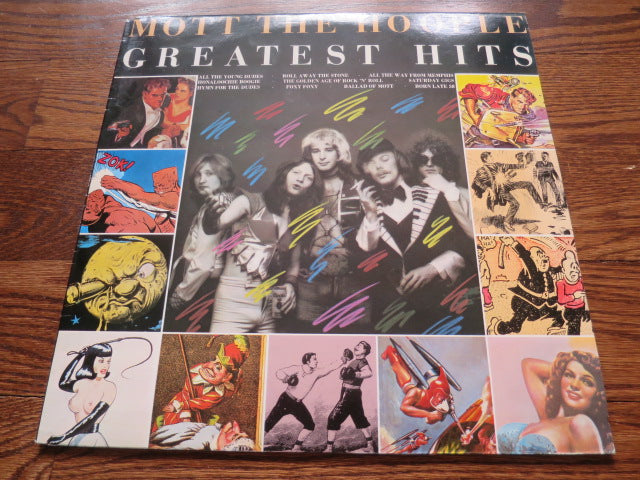 Mott The Hoople - Greatest Hits - LP UK Vinyl Album Record Cover