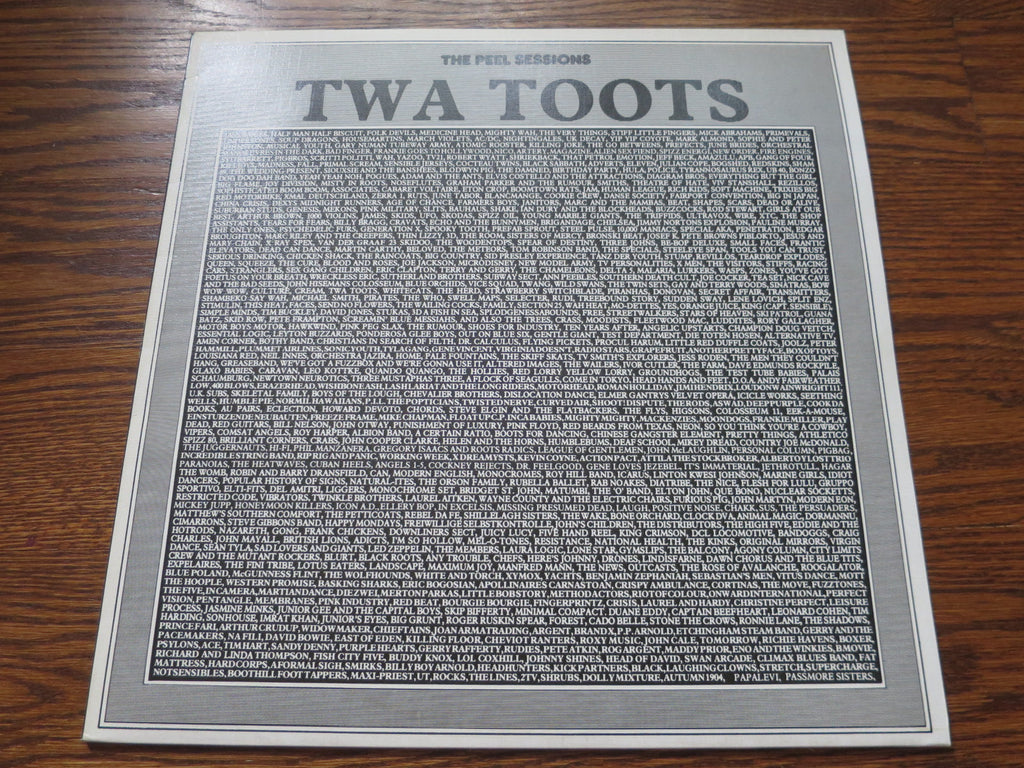 Twa Toots - The Peel Sessions - LP UK Vinyl Album Record Cover