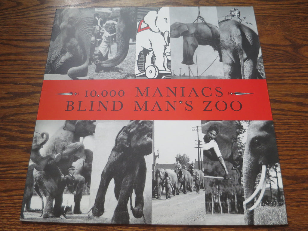 10,000 Maniacs - Blind Man's Zoo - LP UK Vinyl Album Record Cover