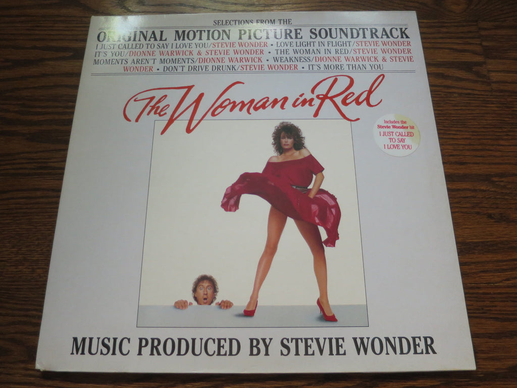 Stevie Wonder - The Woman In Red soundtrack - LP UK Vinyl Album Record Cover