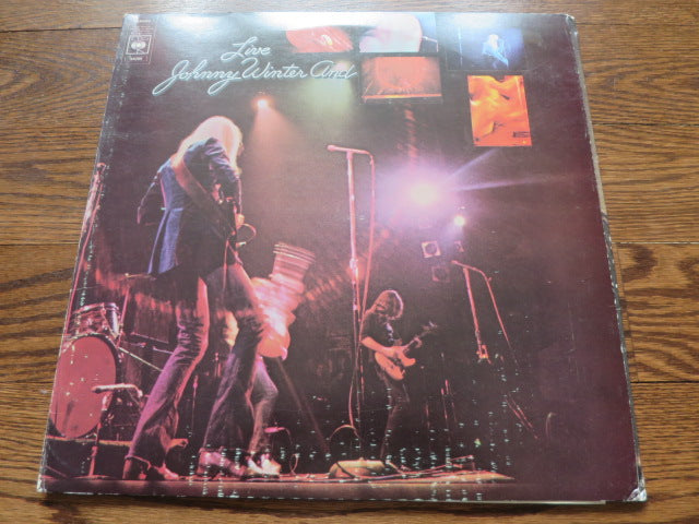 Johnny Winter And - Live - LP UK Vinyl Album Record Cover