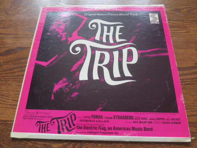 Mike Bloomfield's Electric Flag - The Trip original soundtrack - LP UK Vinyl Album Record Cover