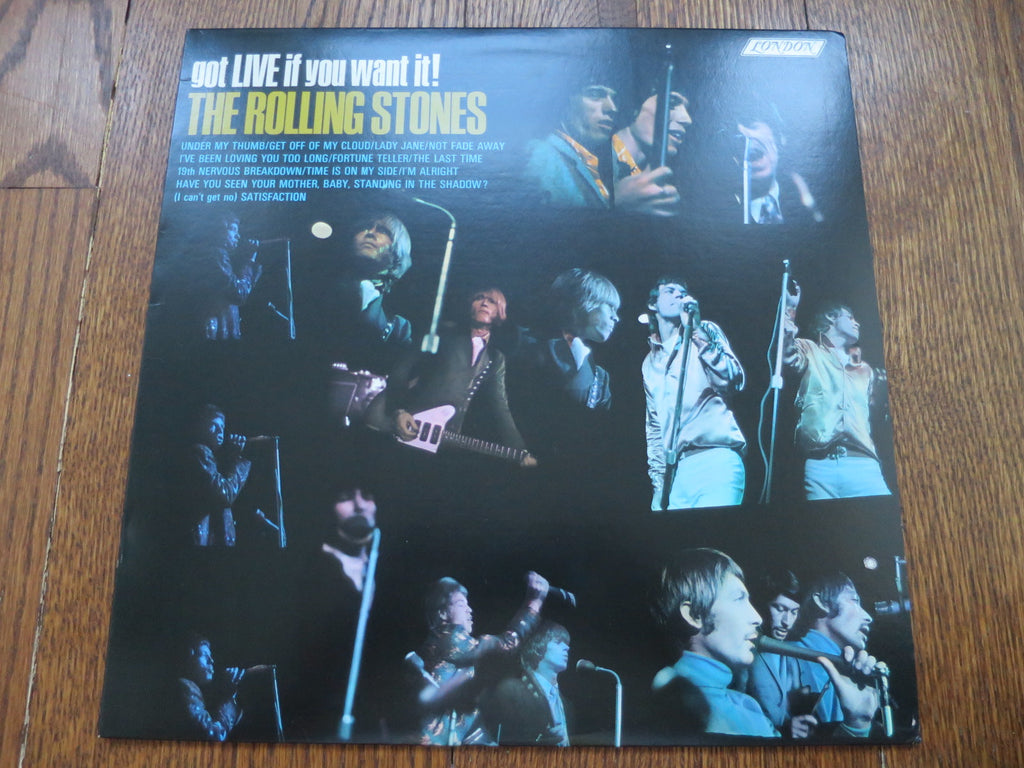 Rolling Stones - Got Live If You Want It! - LP UK Vinyl Album Record Cover