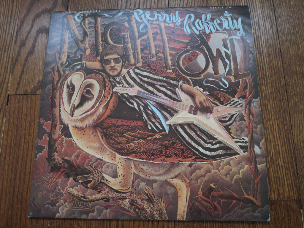 Gerry Rafferty - Night Owl - LP UK Vinyl Album Record Cover