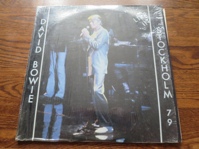 David Bowie - Stockholm '79 - LP UK Vinyl Album Record Cover
