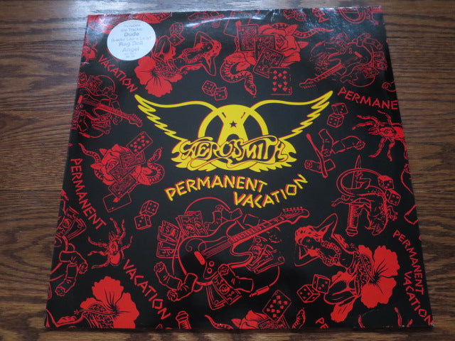 Aerosmith - Permanent Vacation 2two - LP UK Vinyl Album Record Cover