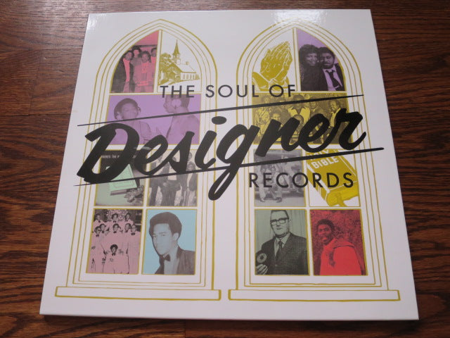 Various Artists - The Soul Of Designer Records 4 CD set - LP UK Vinyl Album Record Cover