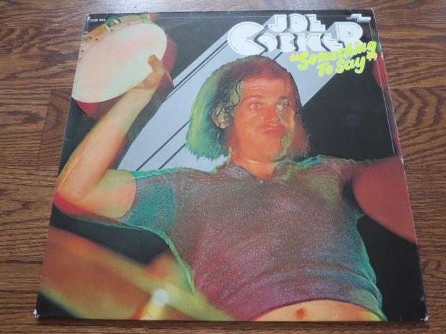 Joe Cocker - Something To Say - LP UK Vinyl Album Record Cover