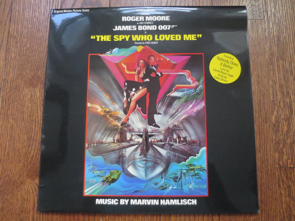 The Spy Who Loved Me - soundtrack - LP UK Vinyl Album Record Cover