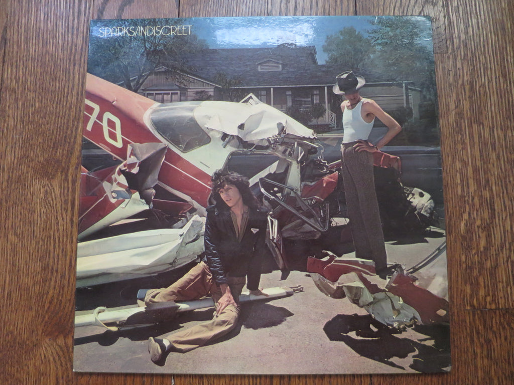 Sparks - Indiscreet - LP UK Vinyl Album Record Cover