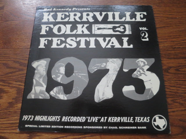 Kerrville Folk Festival - 1973 Highlights Volume 2 - LP UK Vinyl Album Record Cover
