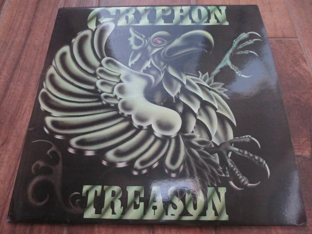 Gryphon - Treason - LP UK Vinyl Album Record Cover