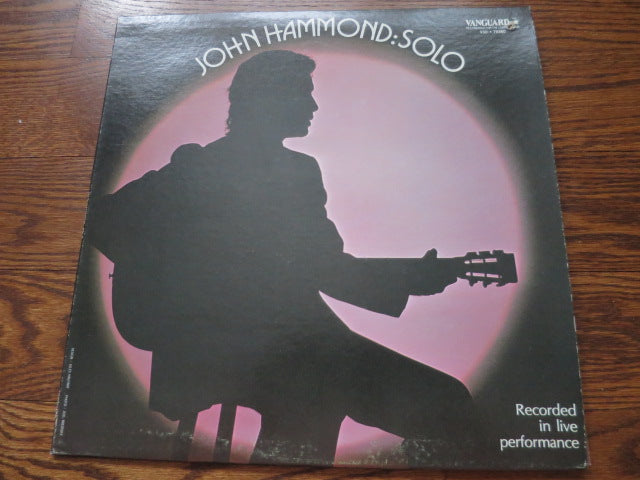 John Hammond - Solo - LP UK Vinyl Album Record Cover
