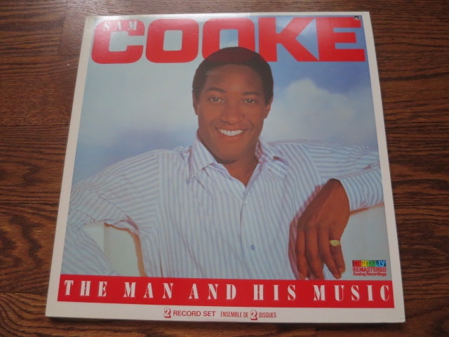 Sam Cooke - The Man and His Music - LP UK Vinyl Album Record Cover