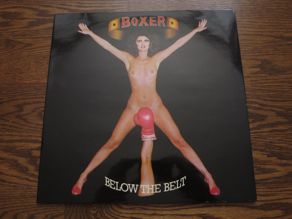 Boxer - Below The Belt - LP UK Vinyl Album Record Cover