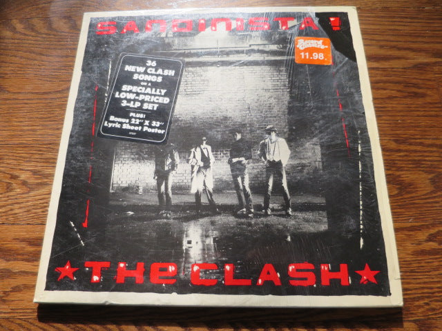 The Clash - Sandinista! (original) - LP UK Vinyl Album Record Cover