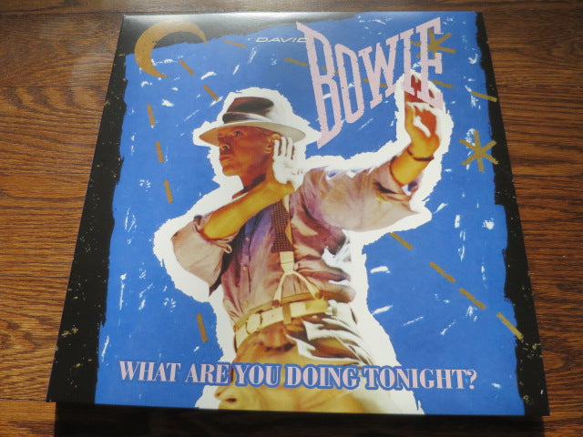 David Bowie - What Are You Doing Tonight? - LP UK Vinyl Album Record Cover