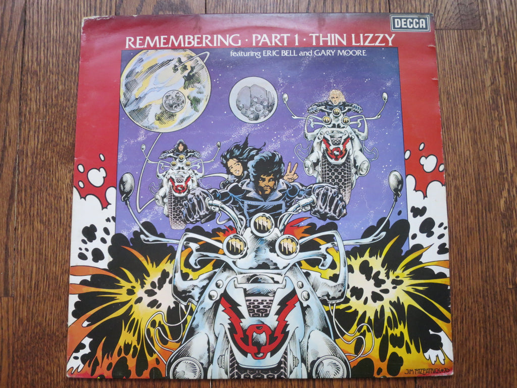 Thin Lizzy - Remembering, Part One - LP UK Vinyl Album Record Cover