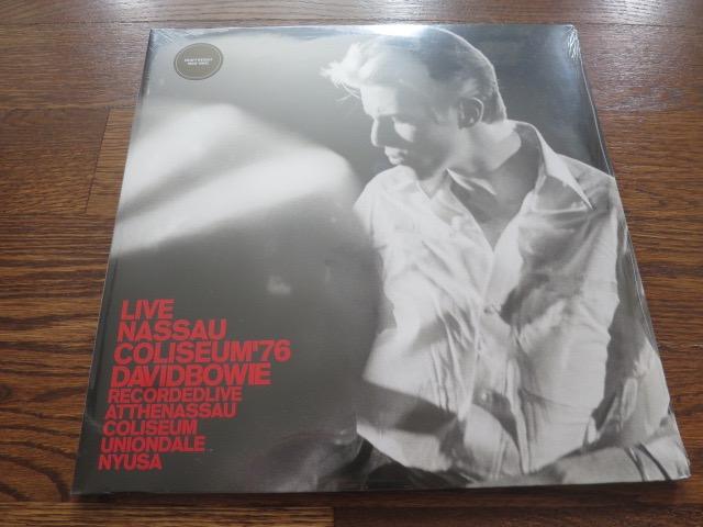 David Bowie - Nassau Coliseum '76 - LP UK Vinyl Album Record Cover