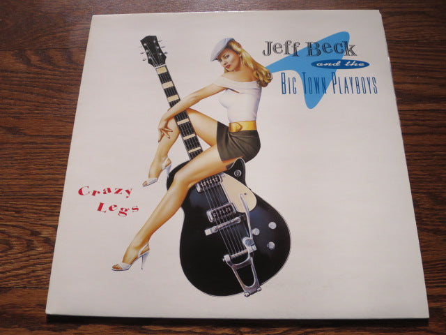 Jeff Beck and the Big Town Playboys - Crazy Legs - LP UK Vinyl Album Record Cover