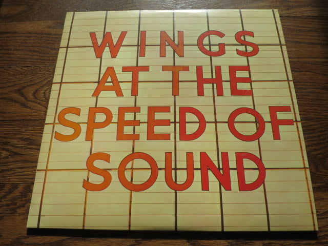 Wings - At The Speed Of Sound - LP UK Vinyl Album Record Cover