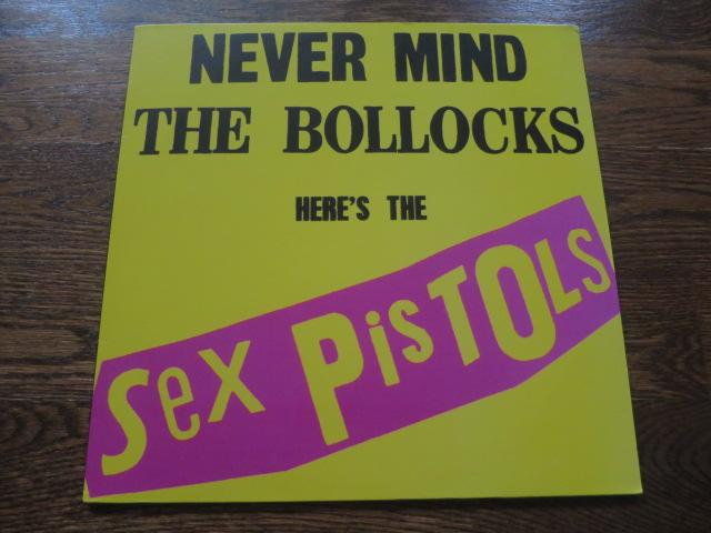 Sex Pistols - Never Mind The Bollocks - purple splatter! - LP UK Vinyl Album Record Cover