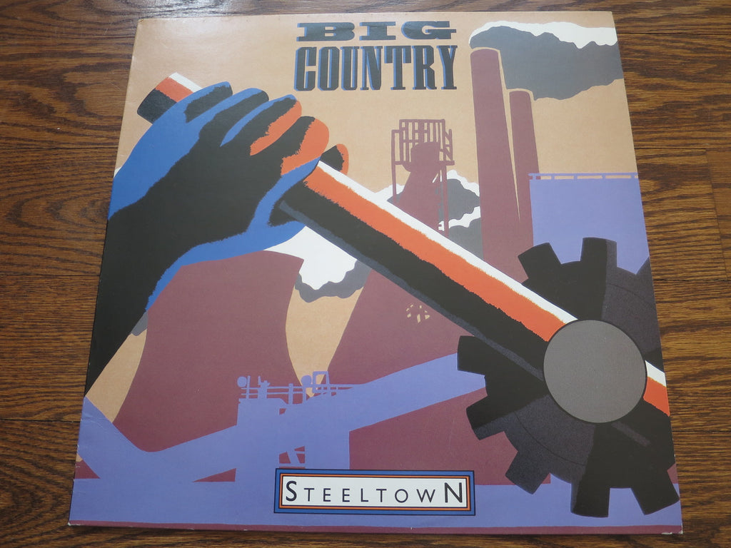 Big Country - Steeltown 2two - LP UK Vinyl Album Record Cover