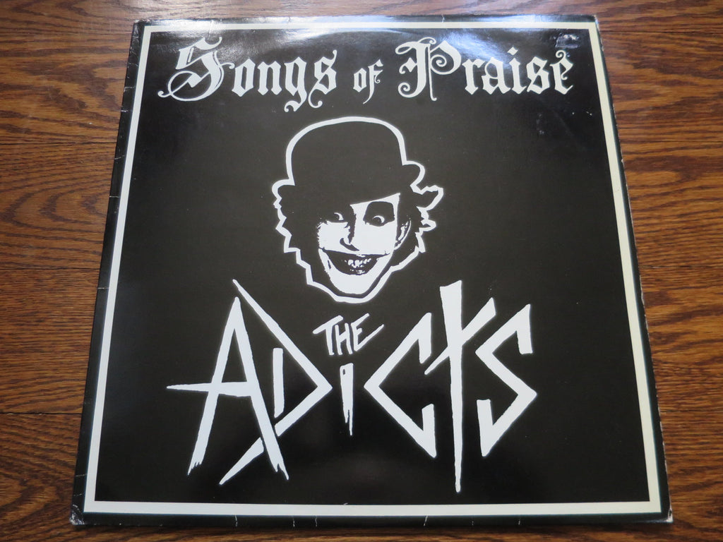 The Adicts - Songs Of Praise - LP UK Vinyl Album Record Cover