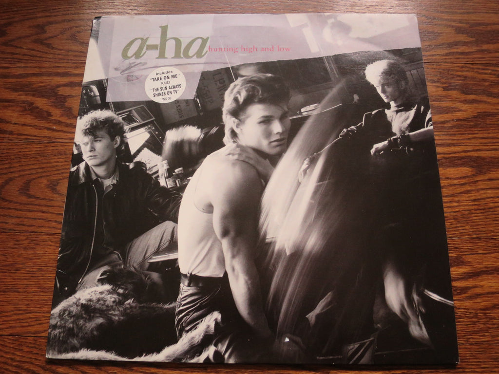 a-ha - Hunting High And Low - LP UK Vinyl Album Record Cover