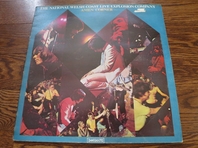 Amen Corner - The National Welsh Coast Live Explosion Company - LP UK Vinyl Album Record Cover