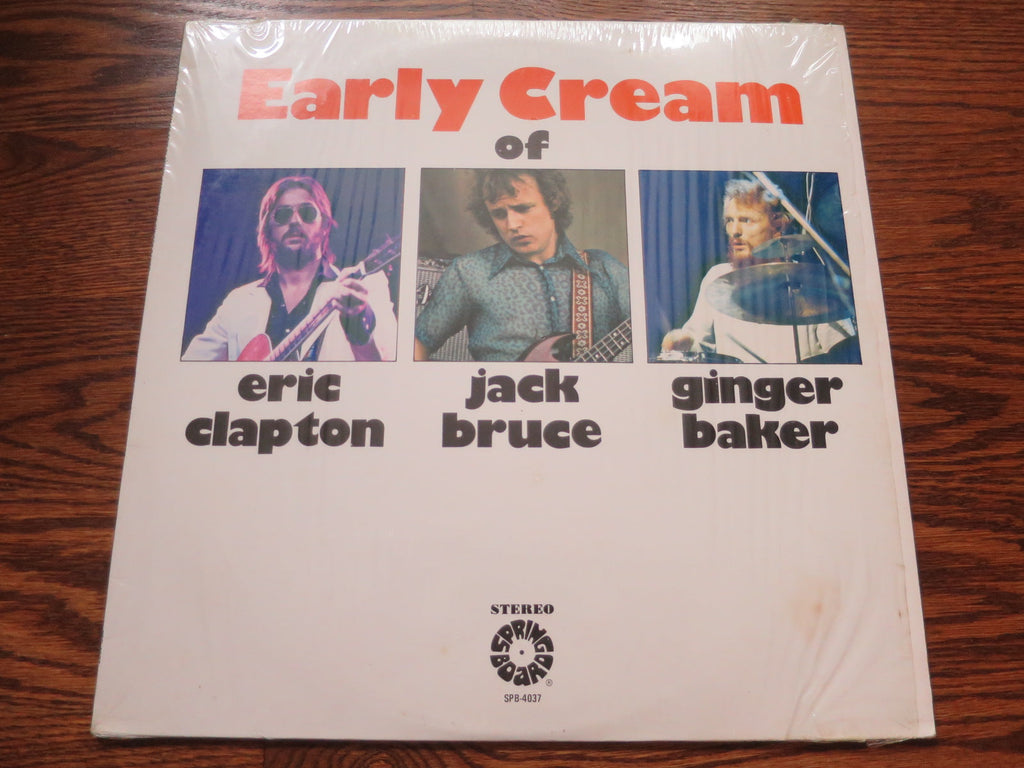 Various Artists - Early Cream of Eric Clapton, Jack Bruce & Ginger Baker - LP UK Vinyl Album Record Cover