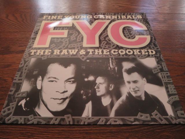 Fine Young Cannibals - The Raw & The Cooked - LP UK Vinyl Album Record Cover