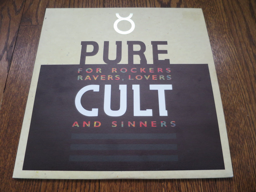 The Cult - For Rockers, Ravers, Lovers and Sinners - LP UK Vinyl Album Record Cover