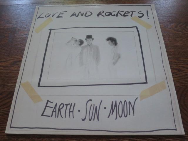 Love And Rockets - Earth Sun Moon - LP UK Vinyl Album Record Cover