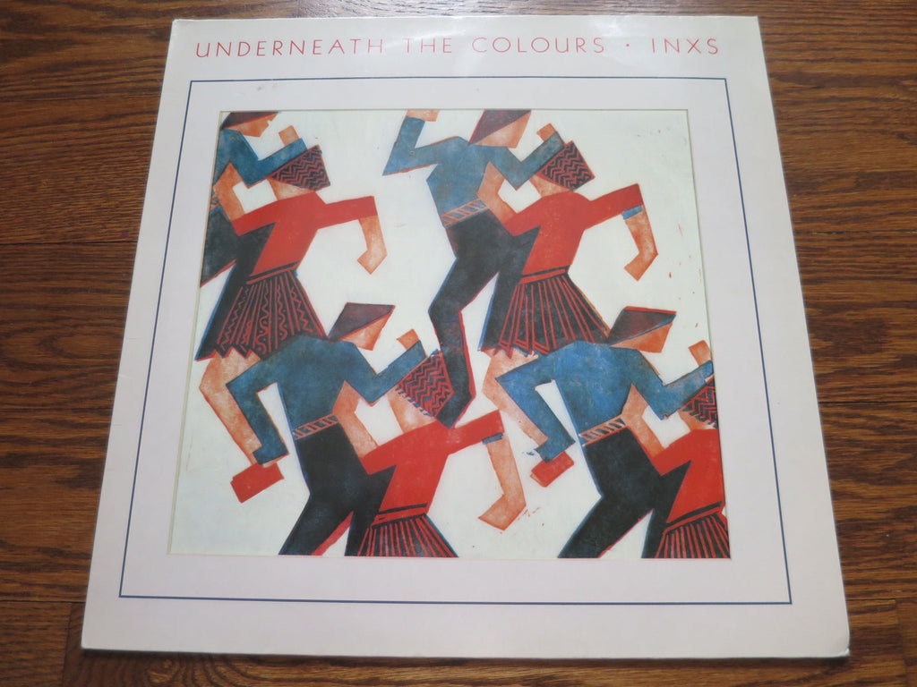 INXS - Underneath The Colours - LP UK Vinyl Album Record Cover