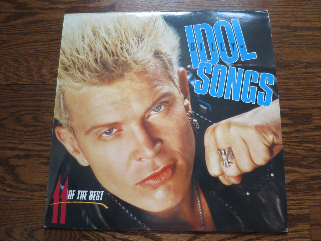 Billy Idol - Songs…11 Of The Best - LP UK Vinyl Album Record Cover