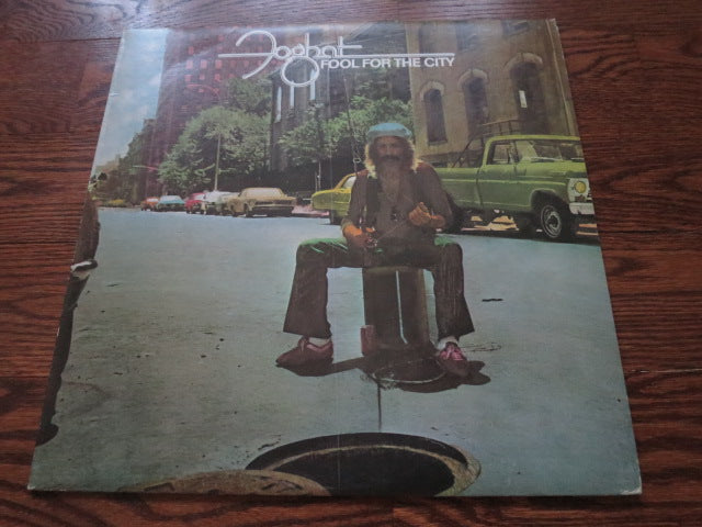 Foghat - Fool And The City - LP UK Vinyl Album Record Cover