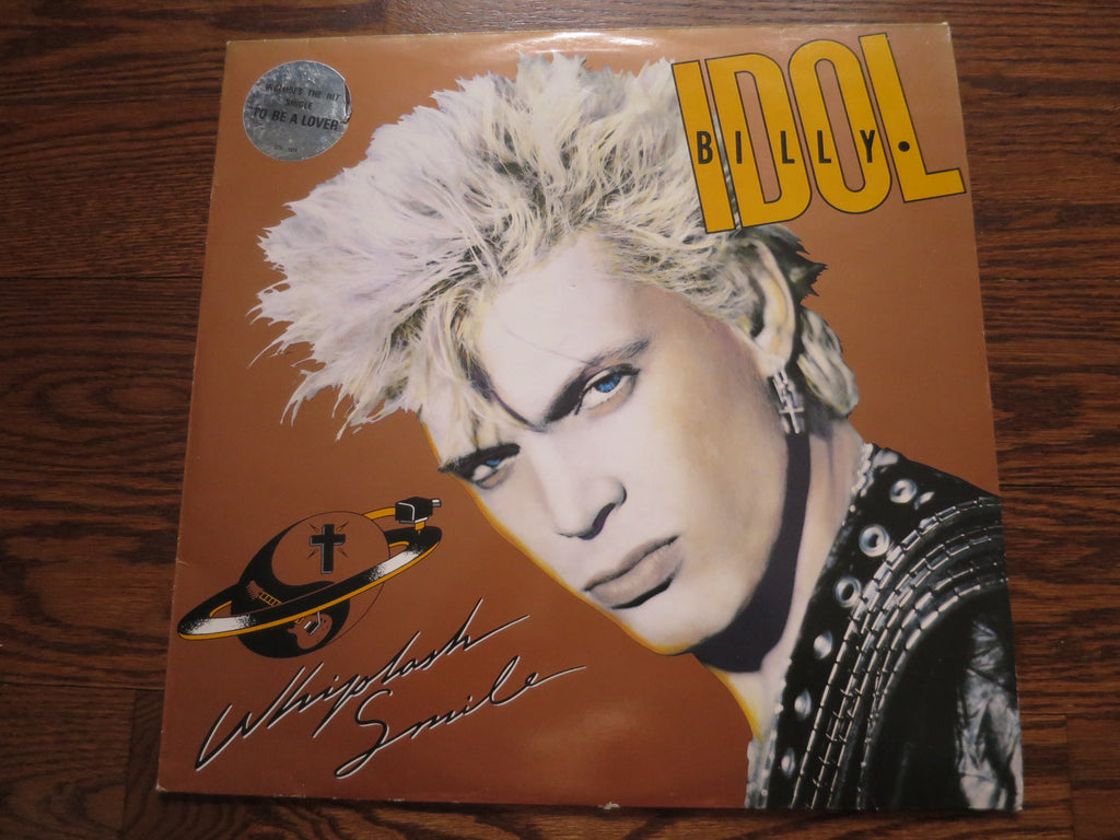 Billy Idol - Whiplash Smile - LP UK Vinyl Album Record Cover