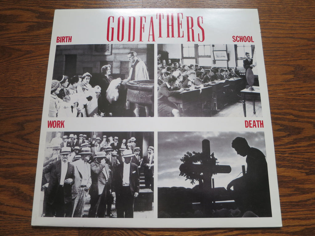 Godfathers - Birth School Work Death - LP UK Vinyl Album Record Cover