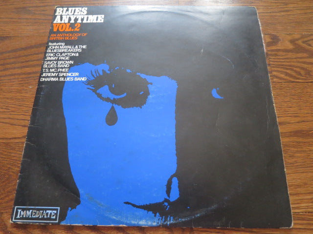 Various Artists - Blues Anytime Vol. 2 - LP UK Vinyl Album Record Cover