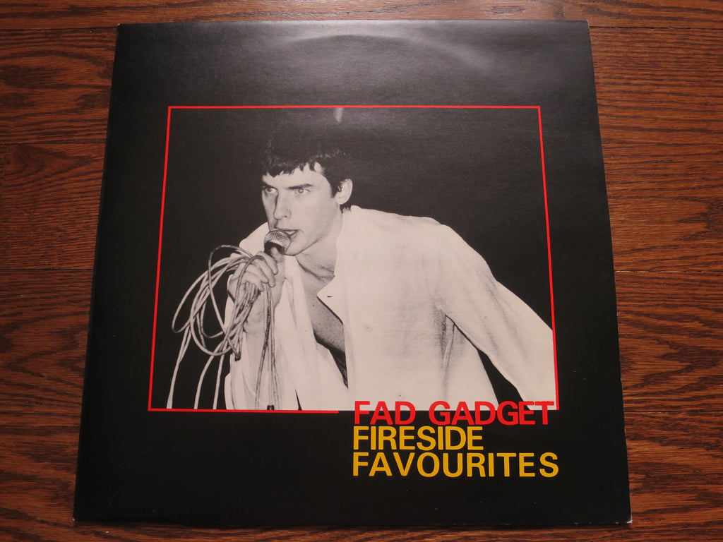 Fad Gadget - Fireside Favourites - LP UK Vinyl Album Record Cover