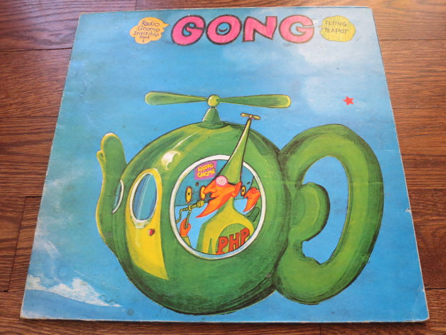 Gong - The Flying Teapot - LP UK Vinyl Album Record Cover