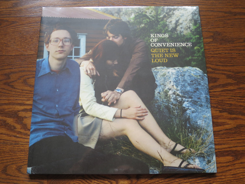 Kings Of Convenience - Quiet Is The New Loud - LP UK Vinyl Album Record Cover