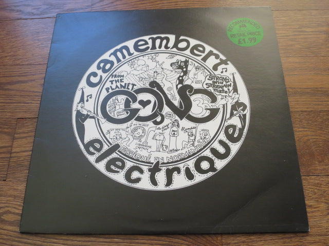 Gong - Camembert Electriques - LP UK Vinyl Album Record Cover