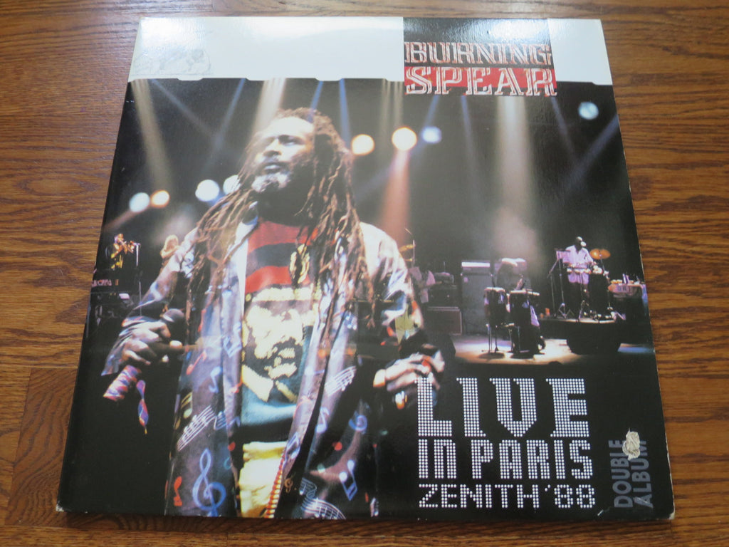 Burning Spear - Live In Paris Zenith '88 - LP UK Vinyl Album Record Cover