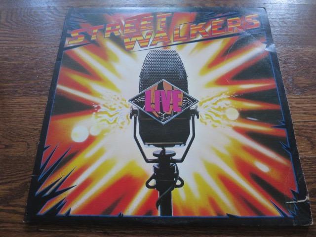 Streetwalkers - Live - LP UK Vinyl Album Record Cover