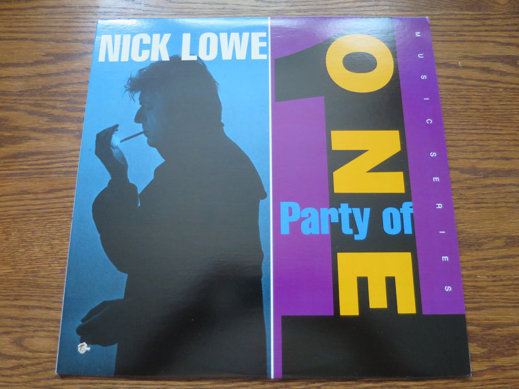 Nick Lowe - Party Of One - LP UK Vinyl Album Record Cover