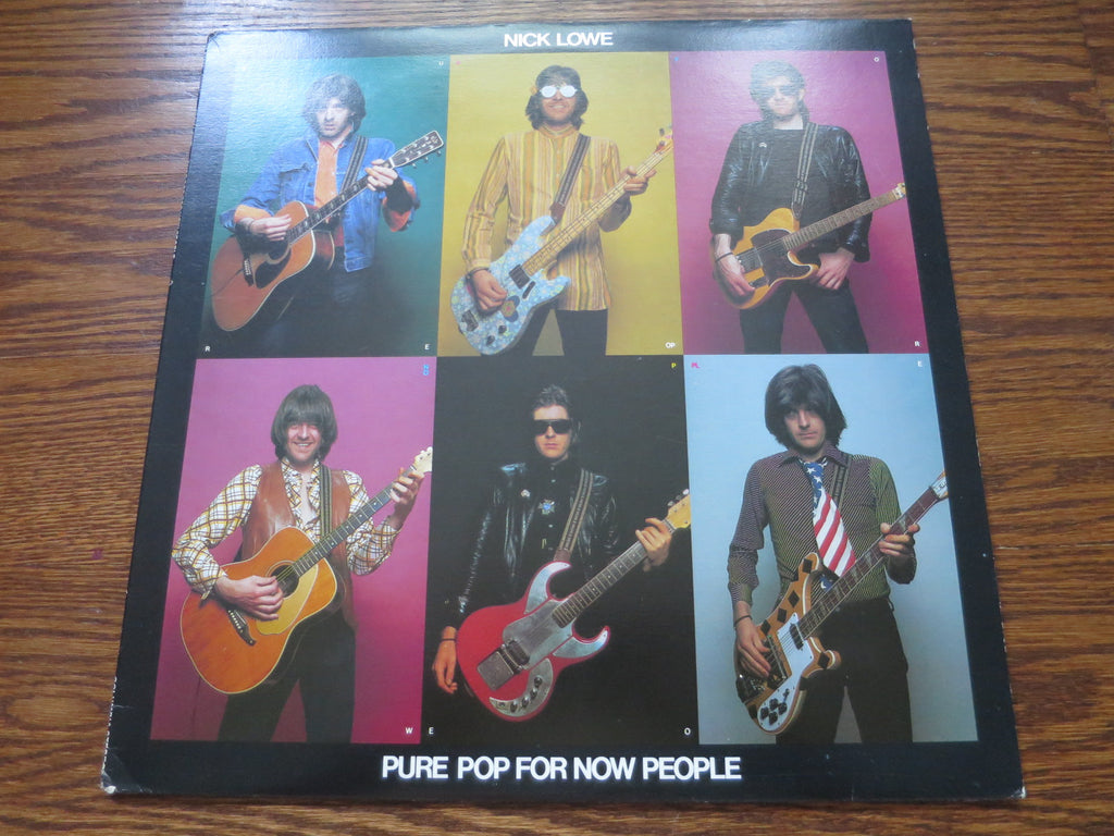Nick Lowe - Pure Pop For Now People - LP UK Vinyl Album Record Cover