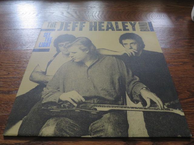 The Jeff Healey Band - See The Light - LP UK Vinyl Album Record Cover