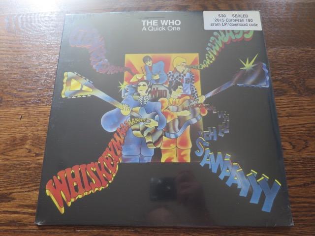 The Who - A Quick One - LP UK Vinyl Album Record Cover